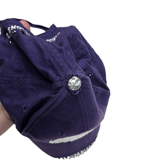 Breeders' Cup Purple Bedazzled Rhinestone Baseball Cap World Champions Stitching - Picture 5 of 8